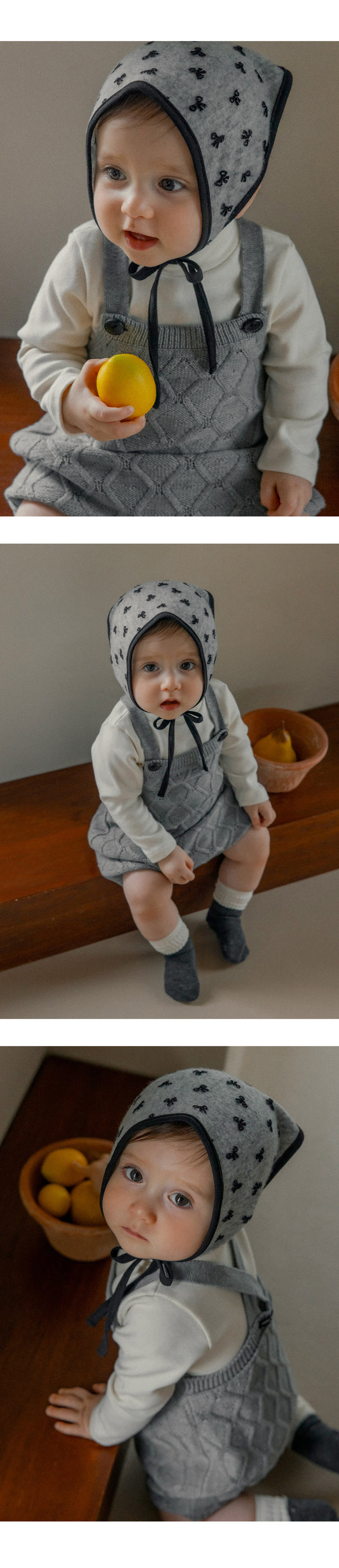 Kids Clara - Korean Baby Fashion - #babyboutiqueclothing - Pure Basic Modal Freece Mock Neck Tee - 5