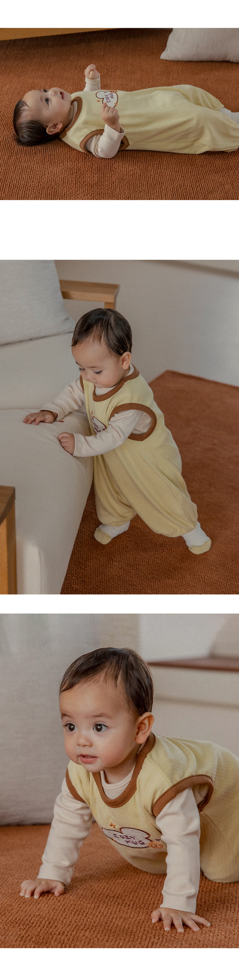 Kids Clara - Korean Baby Fashion - #babyboutiqueclothing - Cozy Hug Baby Sleeping Vest - 3