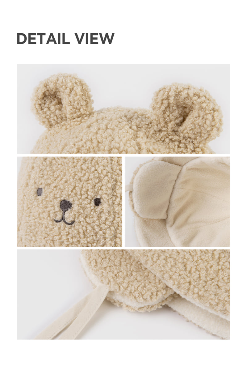 Kids Clara - Korean Baby Fashion - #babyboutiqueclothing - Estelle Winter Baby Bucket Hat - 5