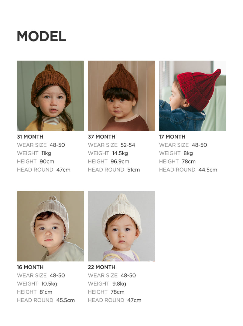 Kids Clara - Korean Baby Fashion - #babyboutiqueclothing - Sand Knit Baby Beanie - 12