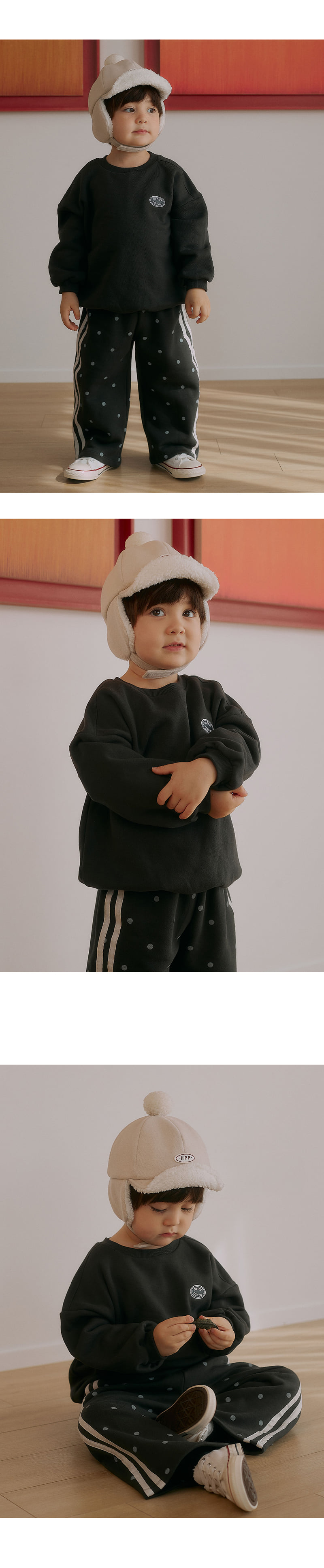Kids Clara - Korean Baby Fashion - #babyboutiqueclothing - Paulette Brushed Set - 5
