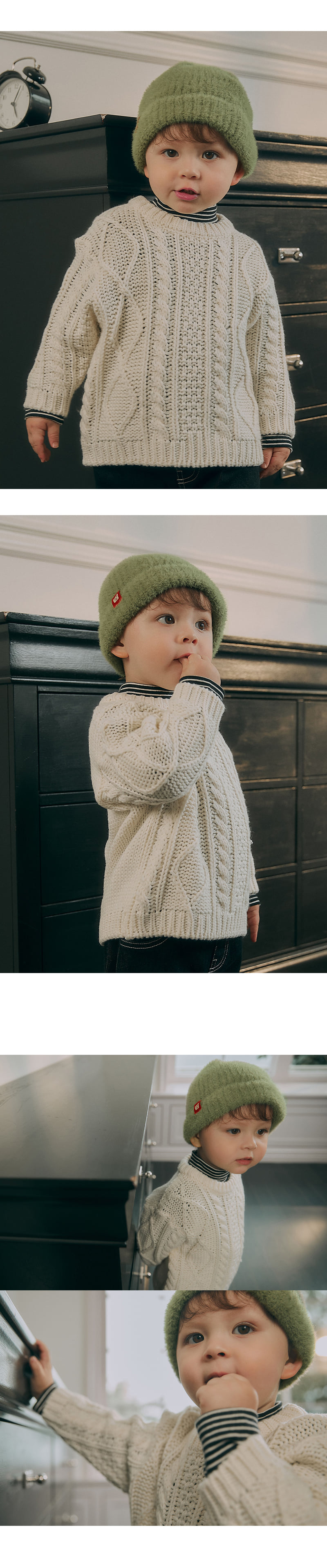 Kids Clara - Korean Baby Fashion - #babyboutiqueclothing - Mink Fluffy Nupi Knit Baby Beanie - 2