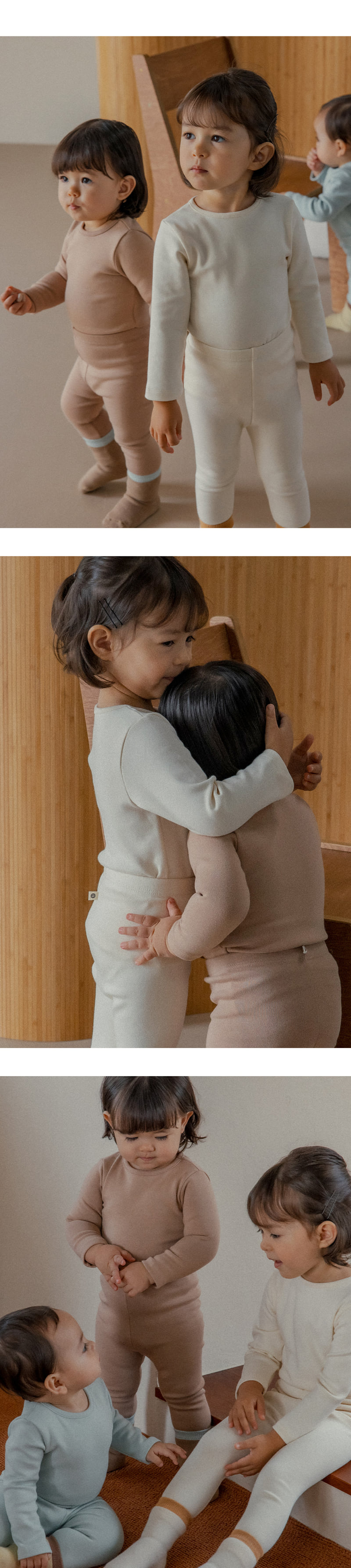 Kids Clara - Korean Baby Fashion - #babyboutiqueclothing - Pure Basic Modal Freece Leggings - 4