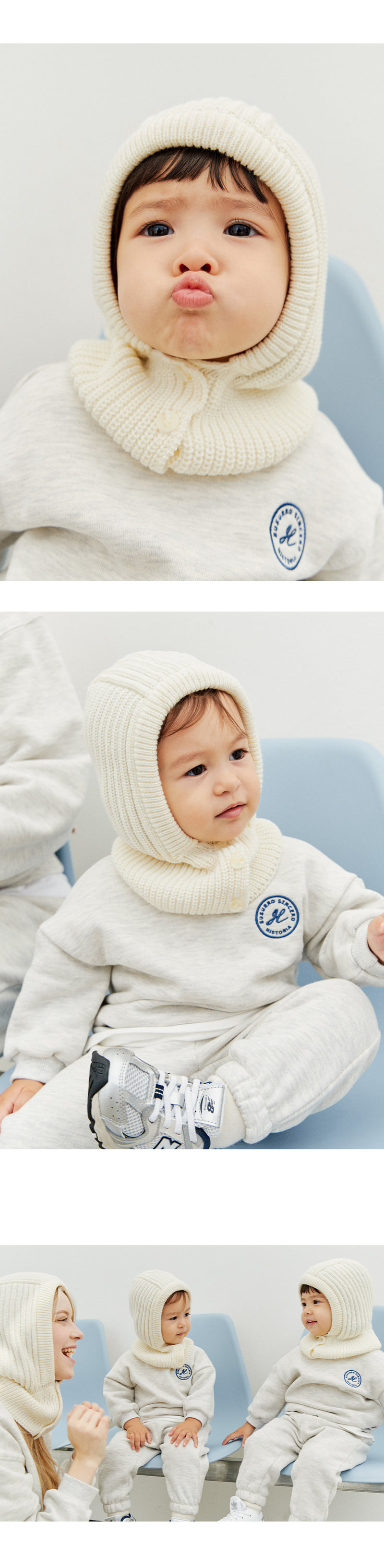 Kids Clara - Korean Baby Fashion - #babyclothing - Bahan Baby Balaclava - 2