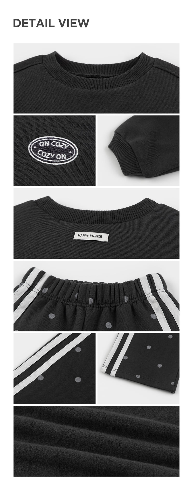Kids Clara - Korean Baby Fashion - #babyclothing - Paulette Brushed Set - 6