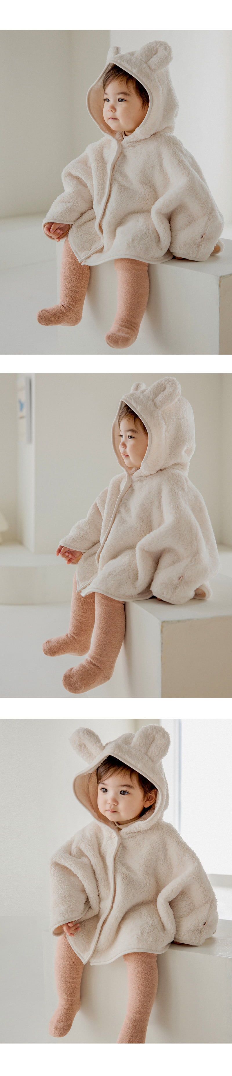 Kids Clara - Korean Baby Fashion - #babyclothing - New Happy Plain Winter Baby Tights (set of 5) - 3