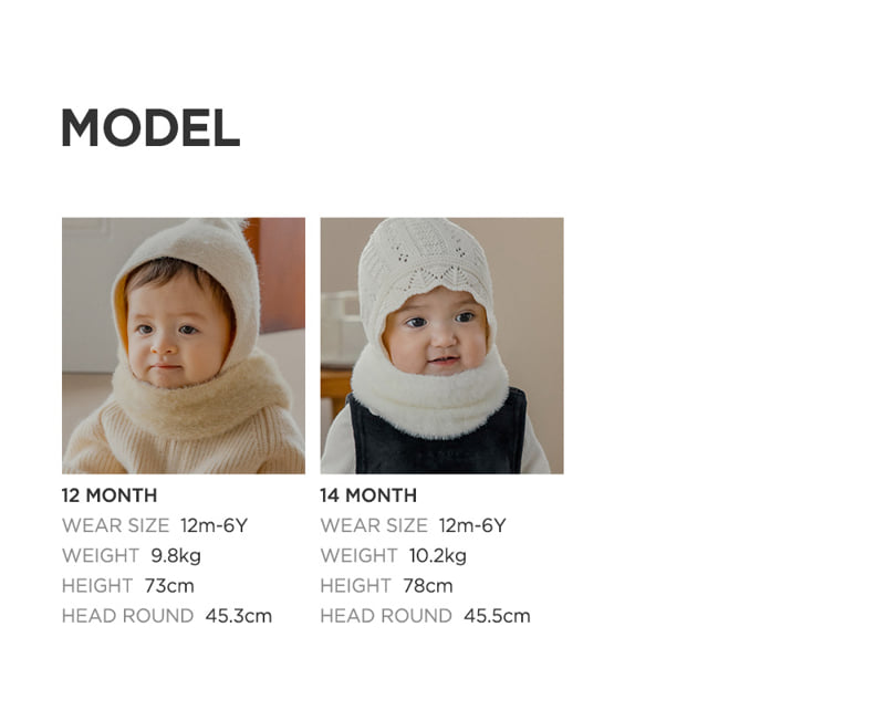 Kids Clara - Korean Baby Fashion - #babyclothing - Mink Fluffy Knit Baby Muffler - 9