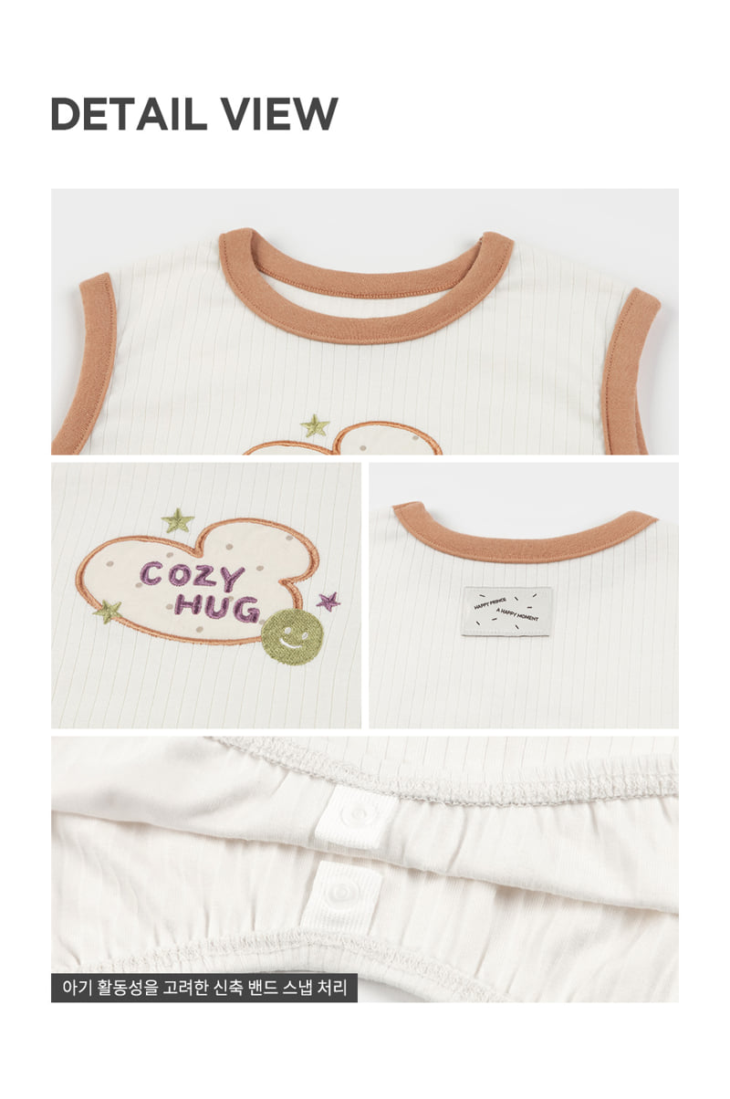 Kids Clara - Korean Baby Fashion - #babyfashion - Cozy Hug Baby Sleeping Vest - 5