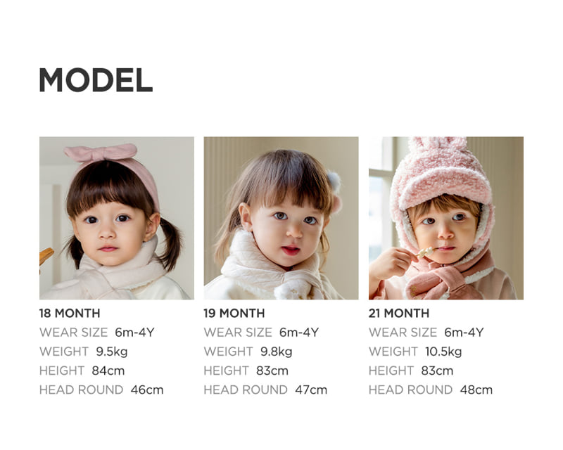 Kids Clara - Korean Baby Fashion - #babyfashion - Lavina Snow Baby Neck Warmer - 11