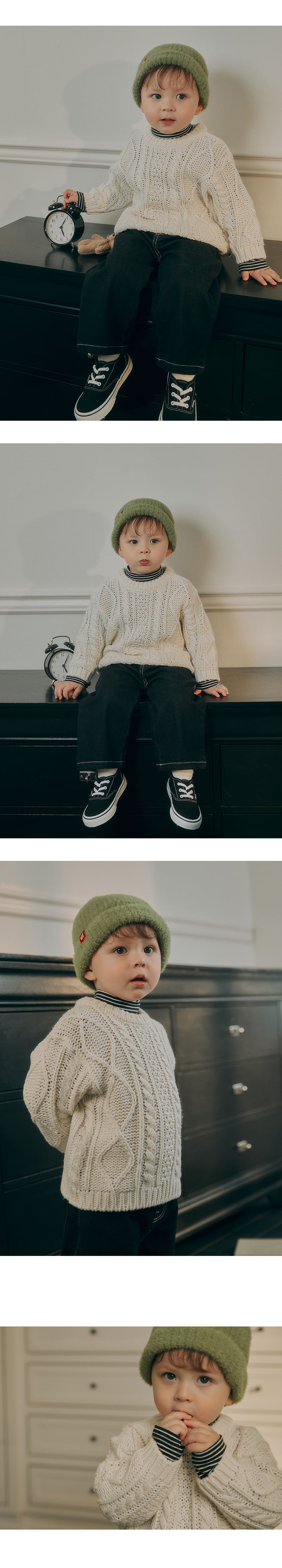 Kids Clara - Korean Baby Fashion - #babyfashion - Brahms Baby Knit Sweater - 2