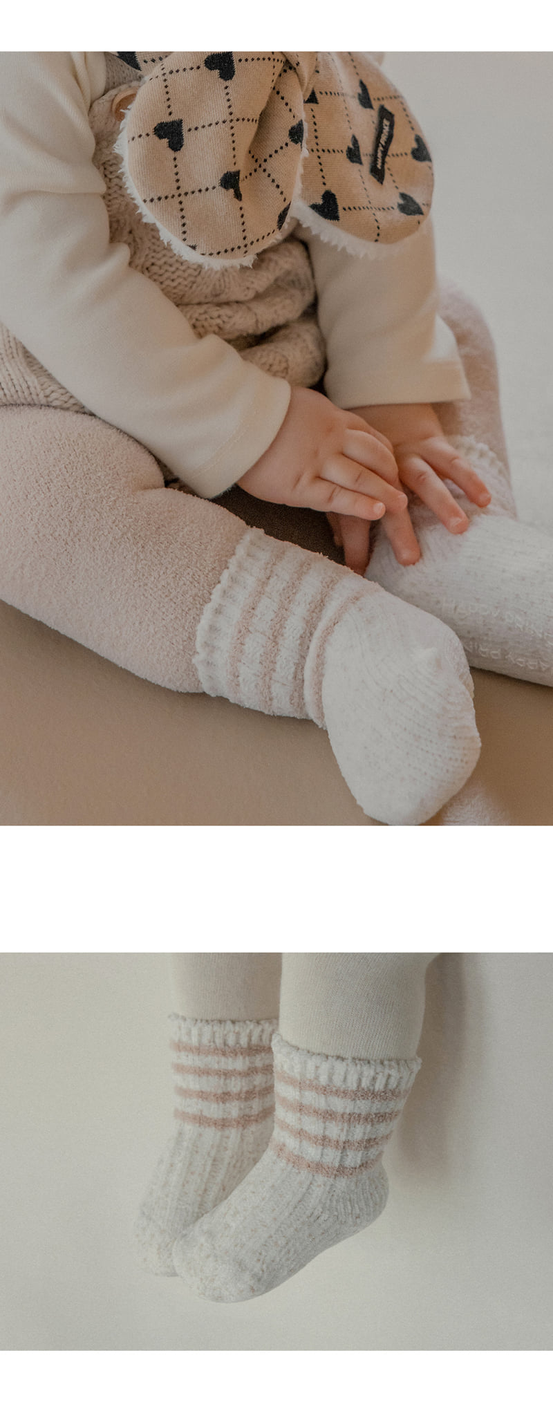 Kids Clara - Korean Baby Fashion - #babyfashion - Topin Winter Baby Socks (set of 5) - 2