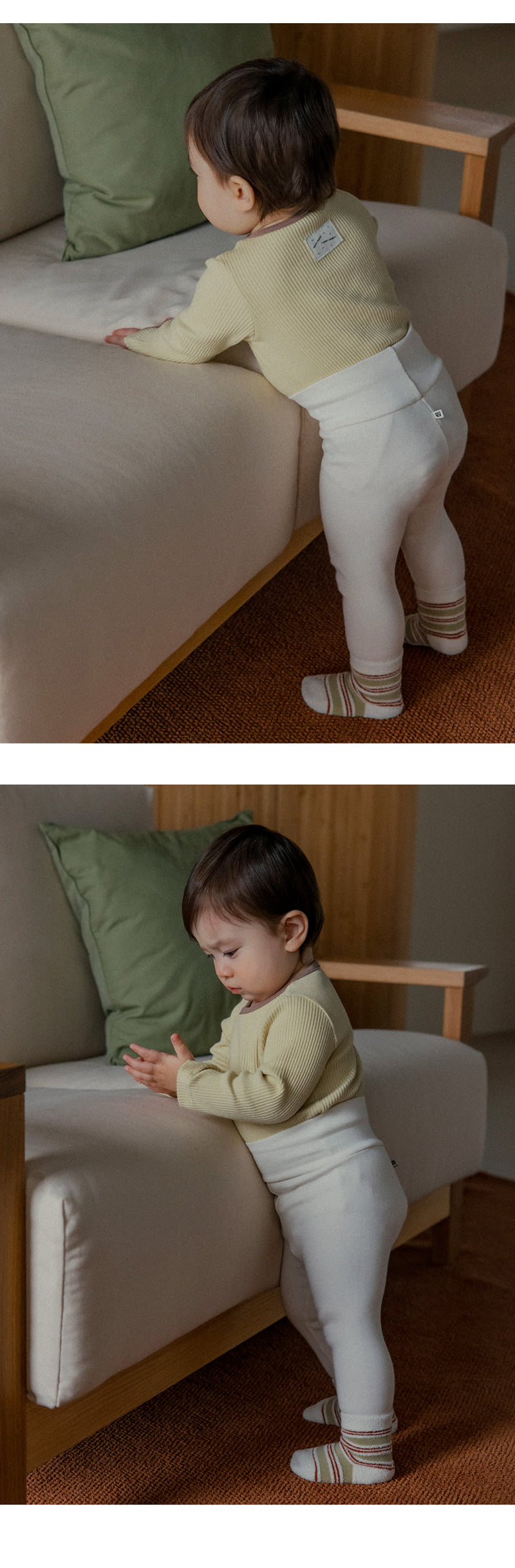 Kids Clara - Korean Baby Fashion - #babyfever - Plein Ribbed Easywear - 8