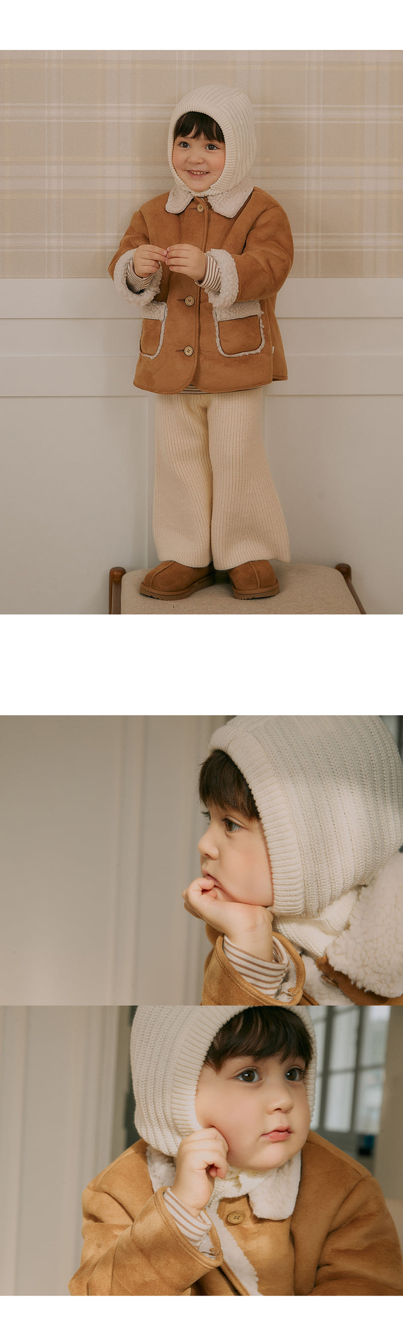 Kids Clara - Korean Baby Fashion - #babyfashion - Bahan Baby Balaclava - 4