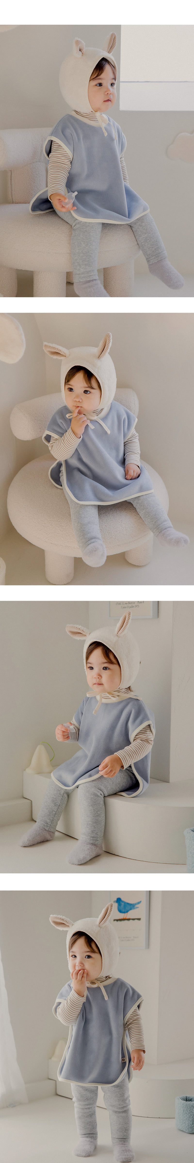 Kids Clara - Korean Baby Fashion - #babyfever - New Happo Brushed Baby Leggings - 6