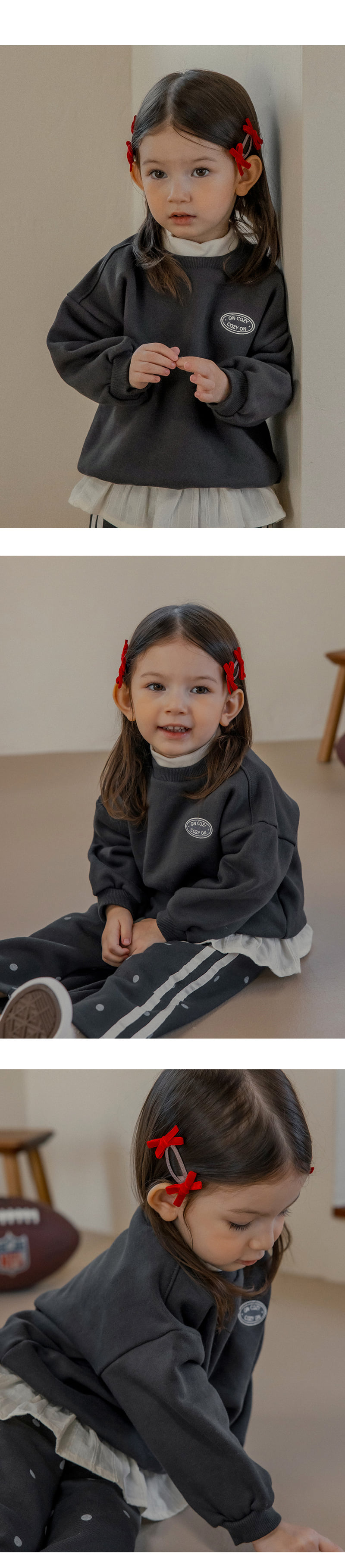 Kids Clara - Korean Baby Fashion - #babyfever - Nelly Snap Clip Set (set of 5) - 5
