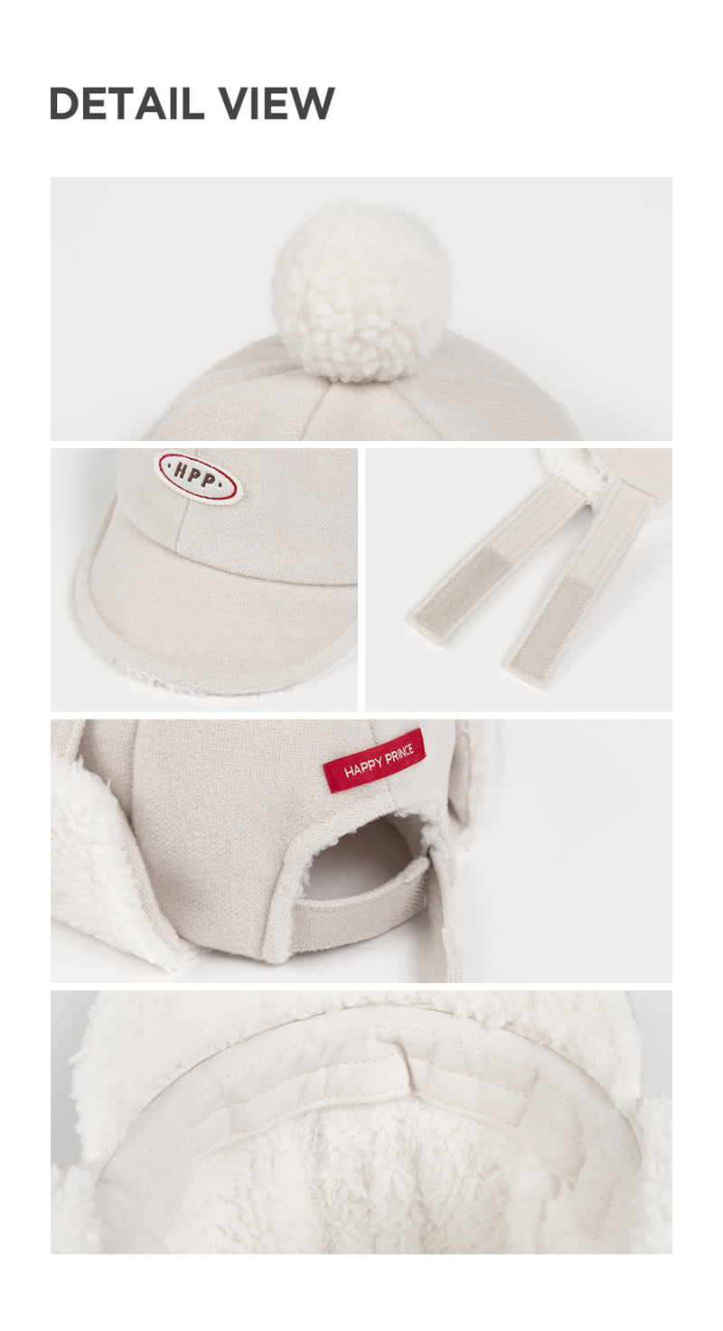 Kids Clara - Korean Baby Fashion - #babyfever - Latte Winter Cap - 6