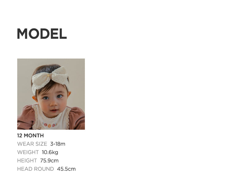 Kids Clara - Korean Baby Fashion - #babyfever - Daan Lace Baby Headband (set of 5) - 9