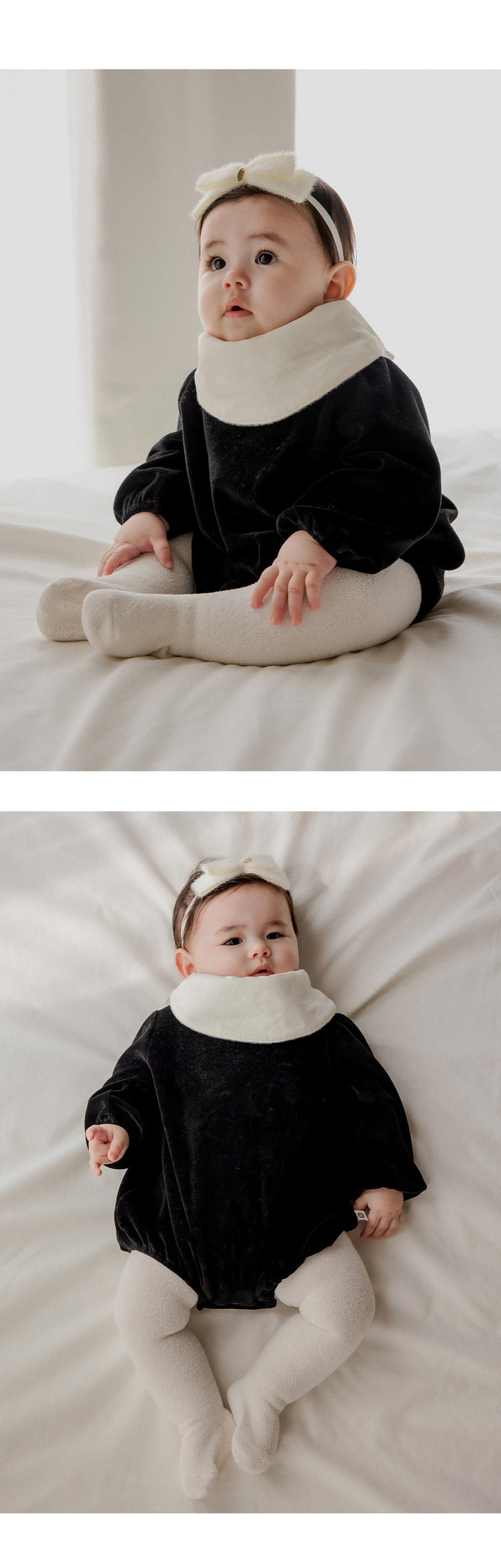 Kids Clara - Korean Baby Fashion - #babyfever - New Happy Plain Winter Baby Tights (set of 5) - 5