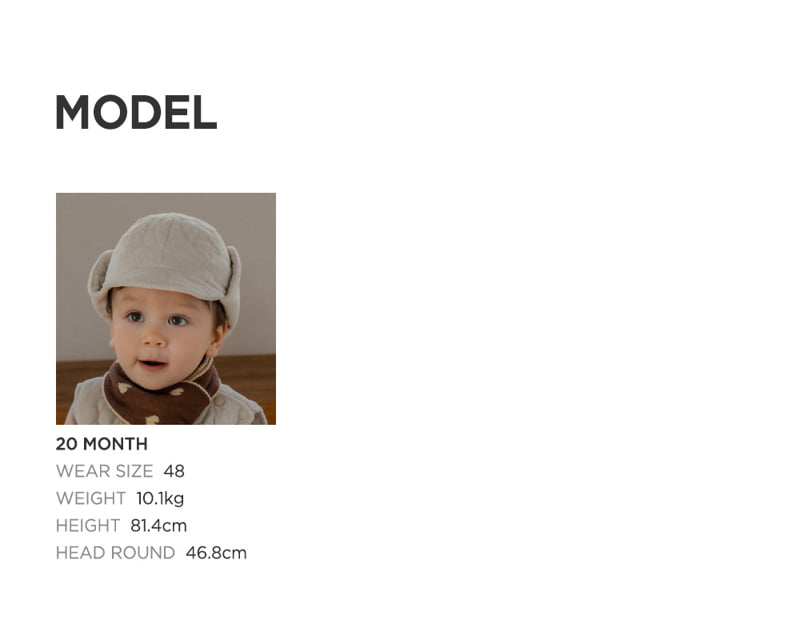 Kids Clara - Korean Baby Fashion - #babyfever - Marsh Quilted Winter Baby Hat - 9