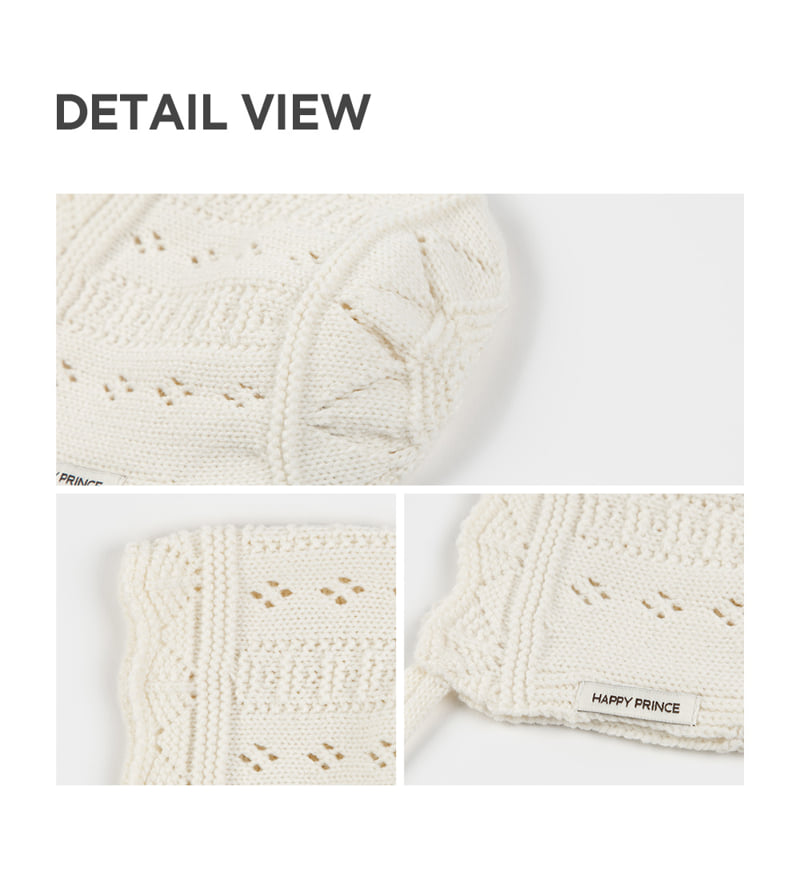 Kids Clara - Korean Baby Fashion - #babyfever - Rue Knit Baby Bonnet - 6