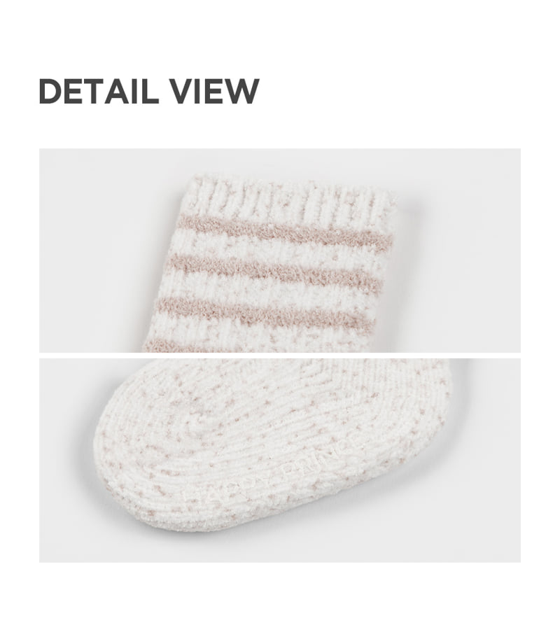 Kids Clara - Korean Baby Fashion - #babyfever - Topin Winter Baby Socks (set of 5) - 3