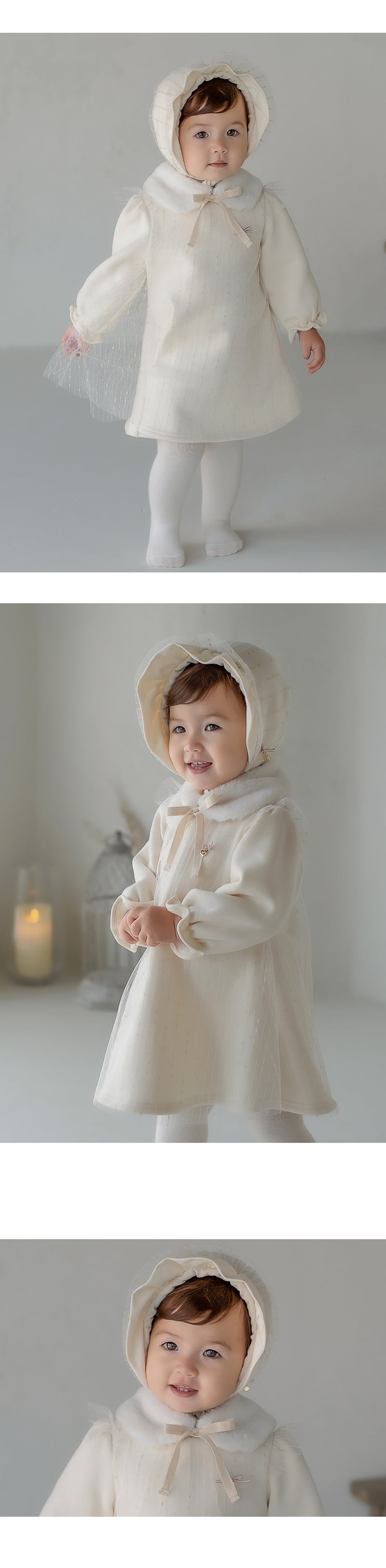 Kids Clara - Korean Baby Fashion - #babyfever - Darling Baby Bonnet - 2