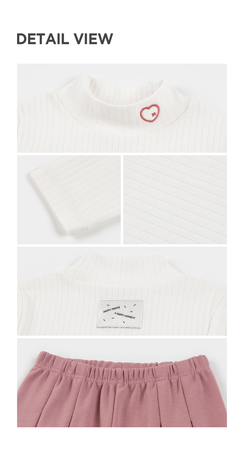 Kids Clara - Korean Baby Fashion - #babygirlfashion - Tender Mock Neck Easywear - 10