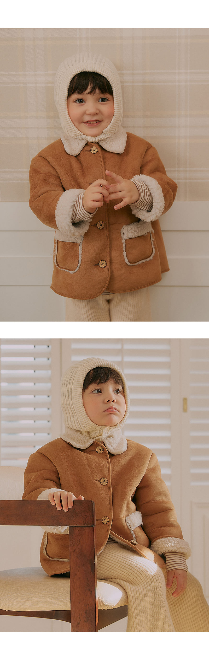 Kids Clara - Korean Baby Fashion - #babygirlfashion - Bahan Baby Balaclava - 5