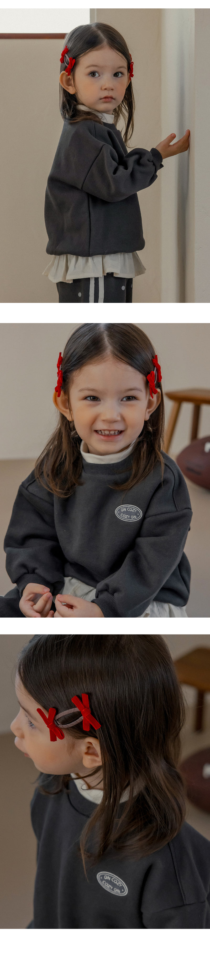 Kids Clara - Korean Baby Fashion - #babygirlfashion - Nelly Snap Clip Set (set of 5) - 6