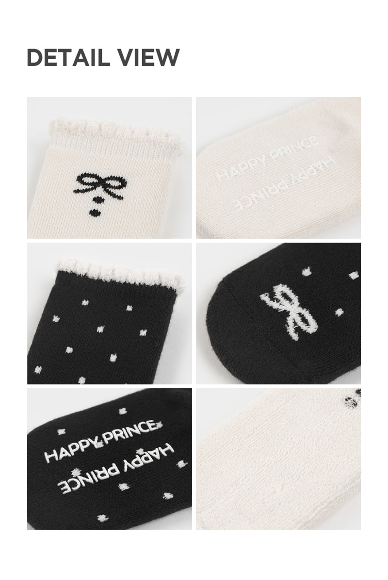 Kids Clara - Korean Baby Fashion - #babygirlfashion - Ribbon Winter Baby Socks 2P Set (set of 5) - 5