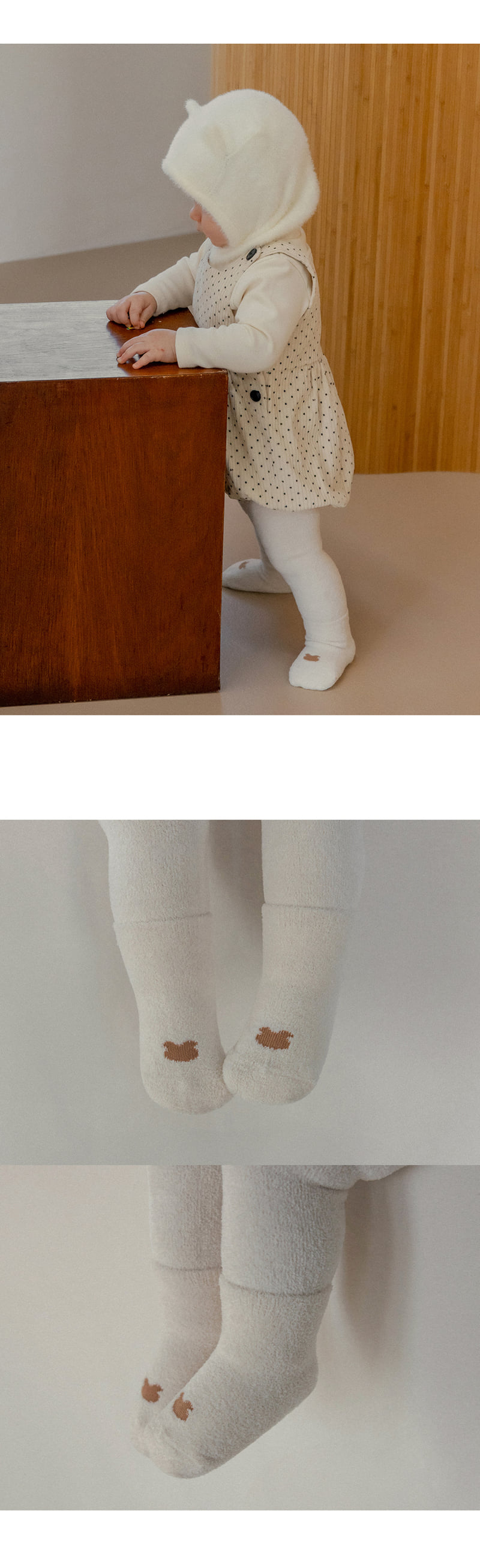 Kids Clara - Korean Baby Fashion - #babygirlfashion - Redel Winter Baby Leggings Set (set of 5) - 2