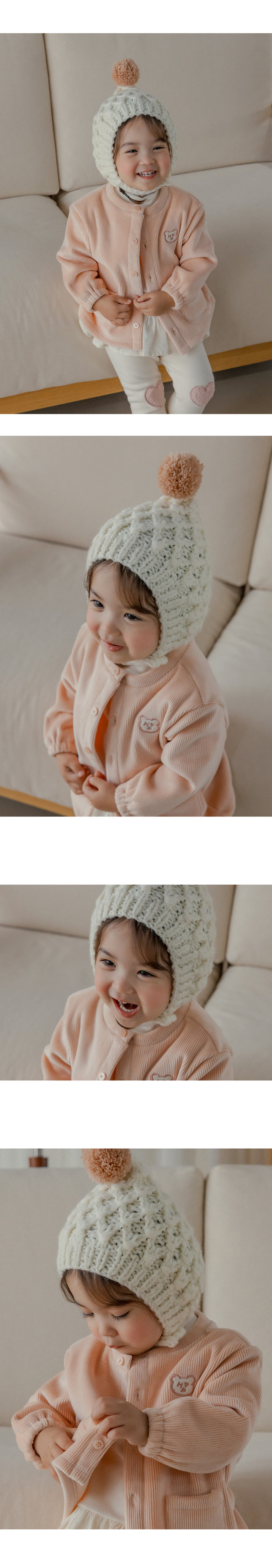 Kids Clara - Korean Baby Fashion - #babylifestyle - New Connie Elf Pom Pom Knit Baby Hat - 3