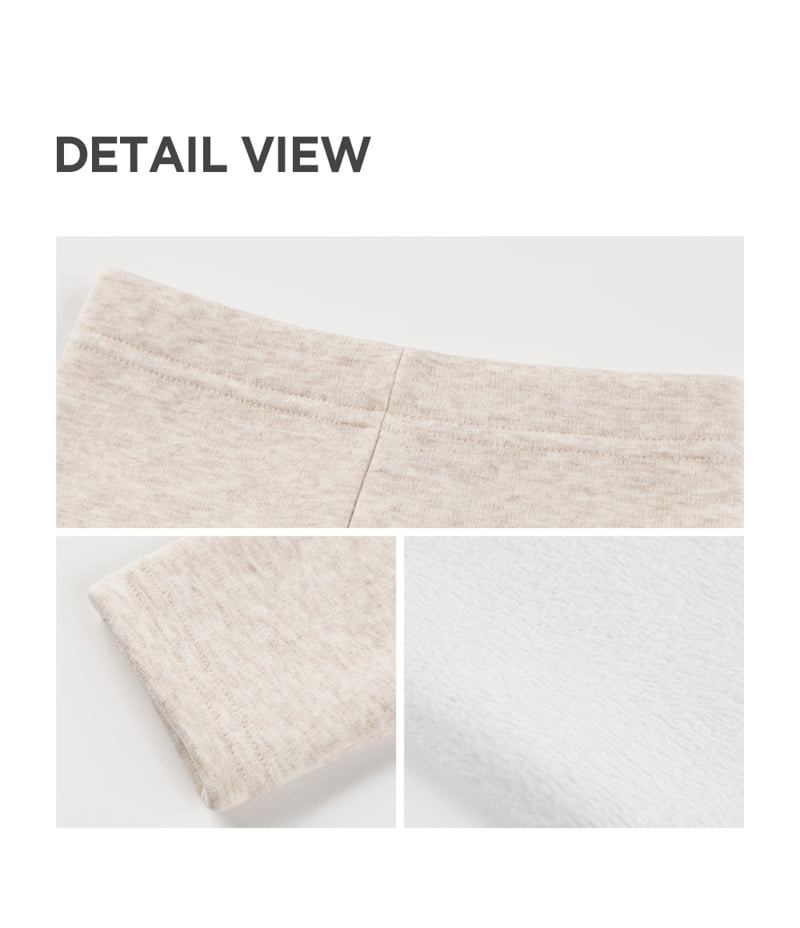 Kids Clara - Korean Baby Fashion - #babylifestyle - New Happo Brushed Baby Leggings - 8
