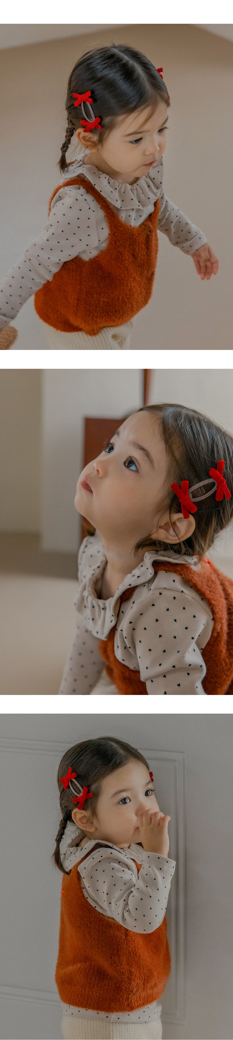 Kids Clara - Korean Baby Fashion - #babylifestyle - Nelly Snap Clip Set (set of 5) - 7