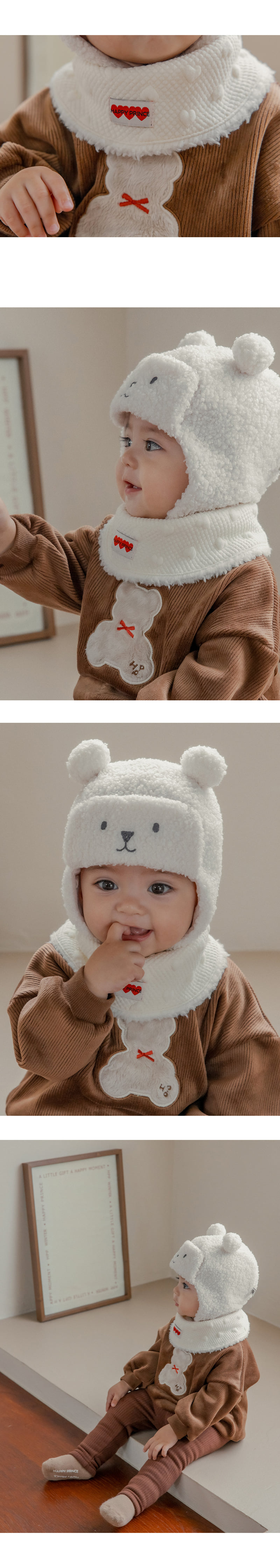 Kids Clara - Korean Baby Fashion - #babylifestyle - Neve Snow Baby Banana Bib (set of 5) - 3
