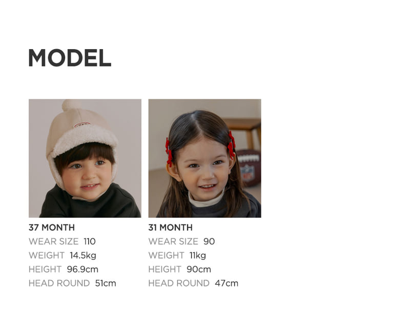 Kids Clara - Korean Baby Fashion - #babylifestyle - Paulette Brushed Set - 10