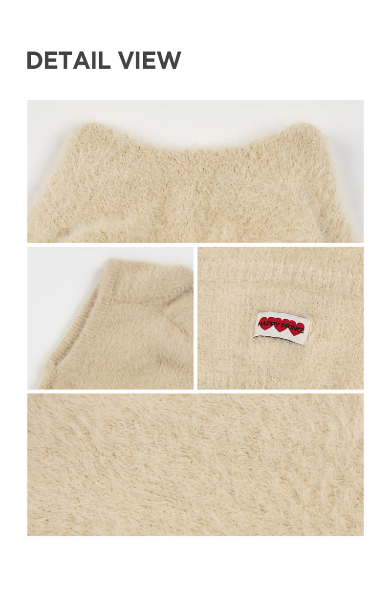 Kids Clara - Korean Baby Fashion - #babylifestyle - Mink Fluffy Knit Baby Balaclava - 9