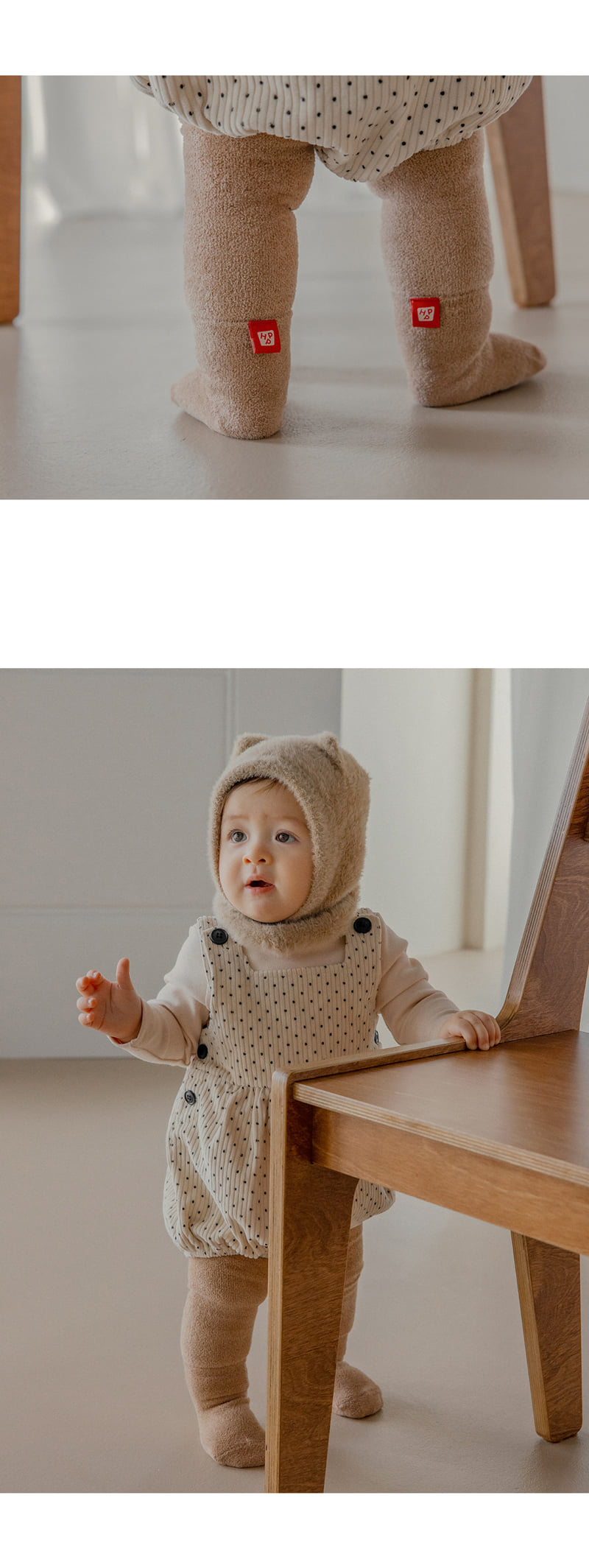 Kids Clara - Korean Baby Fashion - #babygirlfashion - Wumble Winter Baby Leggings Set (set of 5) - 4