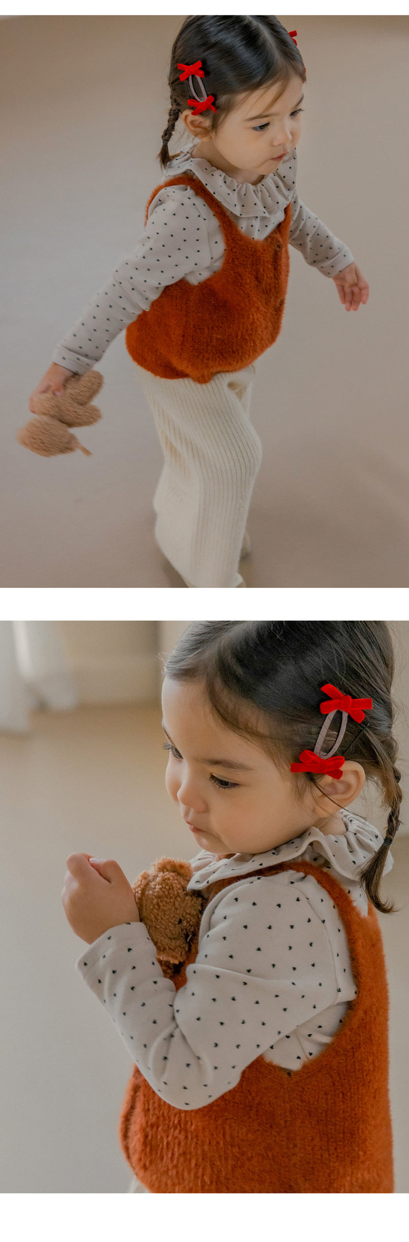 Kids Clara - Korean Baby Fashion - #babygirlfashion - Cellyang Baby Tee - 4