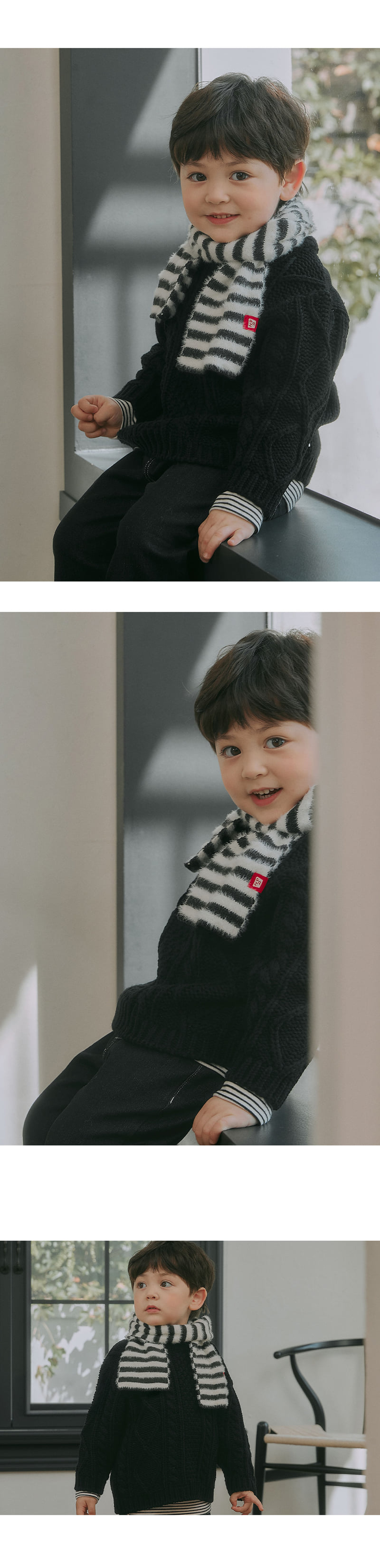 Kids Clara - Korean Baby Fashion - #babyoninstagram - Brahms Baby Knit Sweater - 6