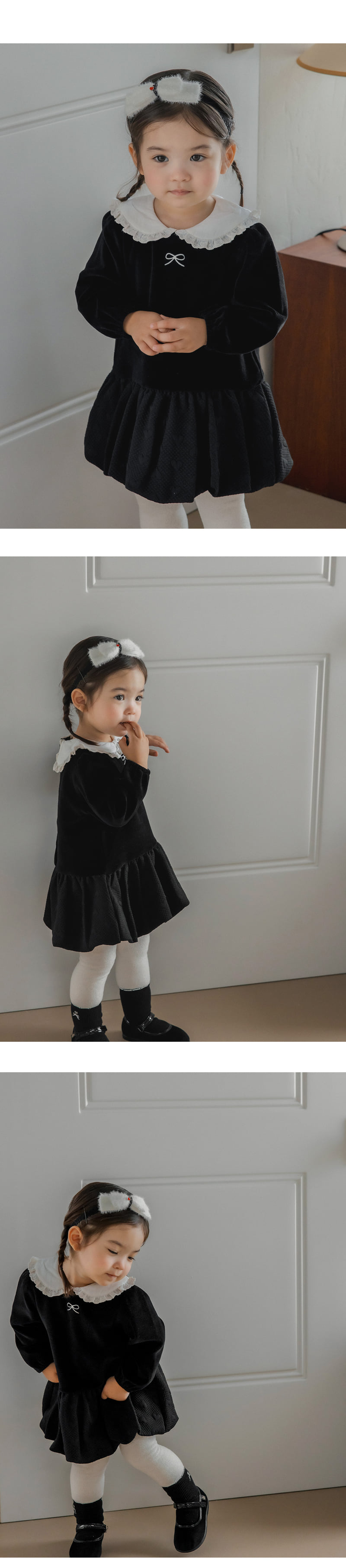 Kids Clara - Korean Baby Fashion - #babyoninstagram - Rory Balloon Baby One-piece - 3