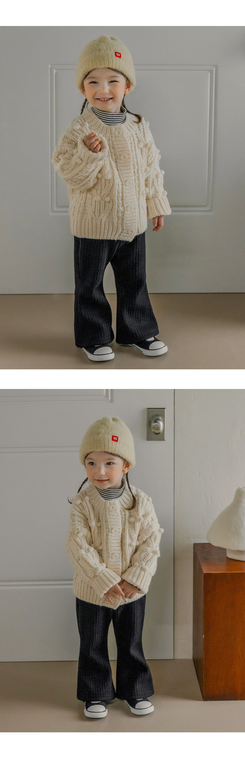 Kids Clara - Korean Baby Fashion - #babylifestyle - Misty Bootcut Leggings - 4
