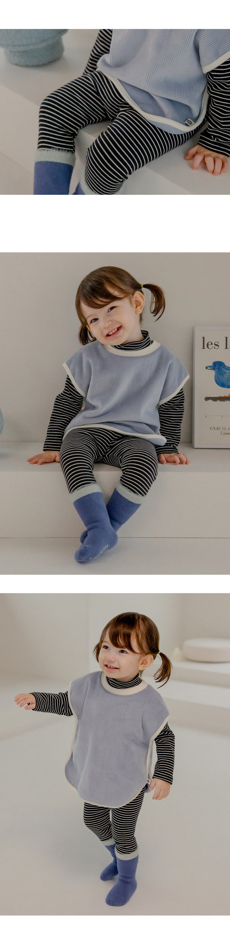 Kids Clara - Korean Baby Fashion - #babyootd - Flynn Leggings - 9