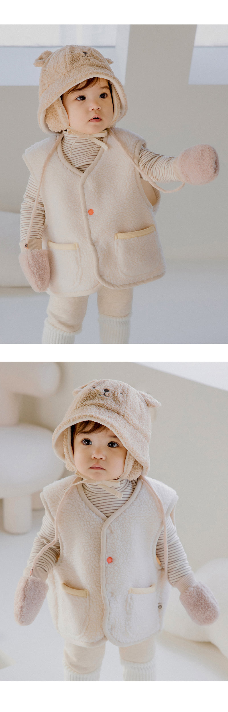 Kids Clara - Korean Baby Fashion - #babyootd - Aubrey Baby Gloves - 2
