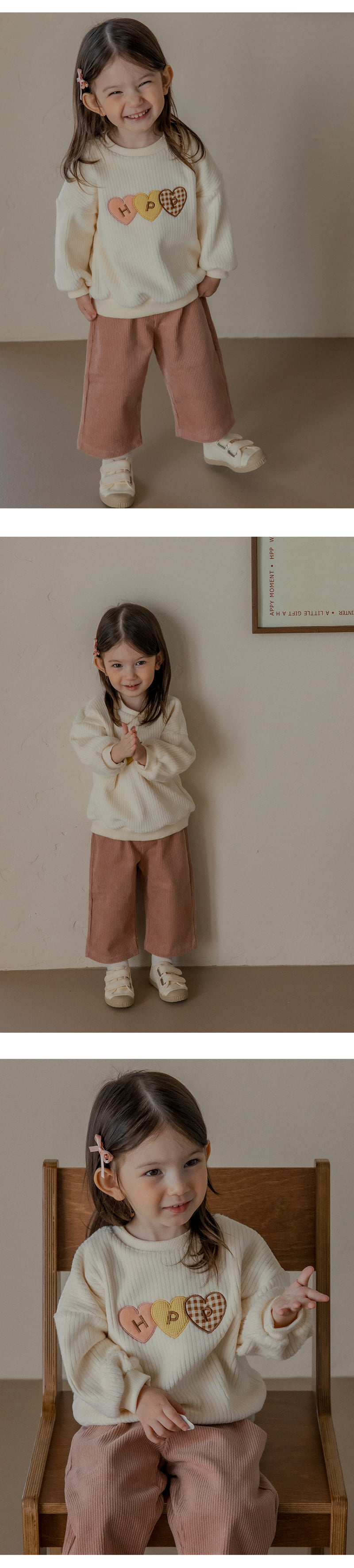 Kids Clara - Korean Baby Fashion - #babyootd - Espin Corduroy Baby Pants - 3