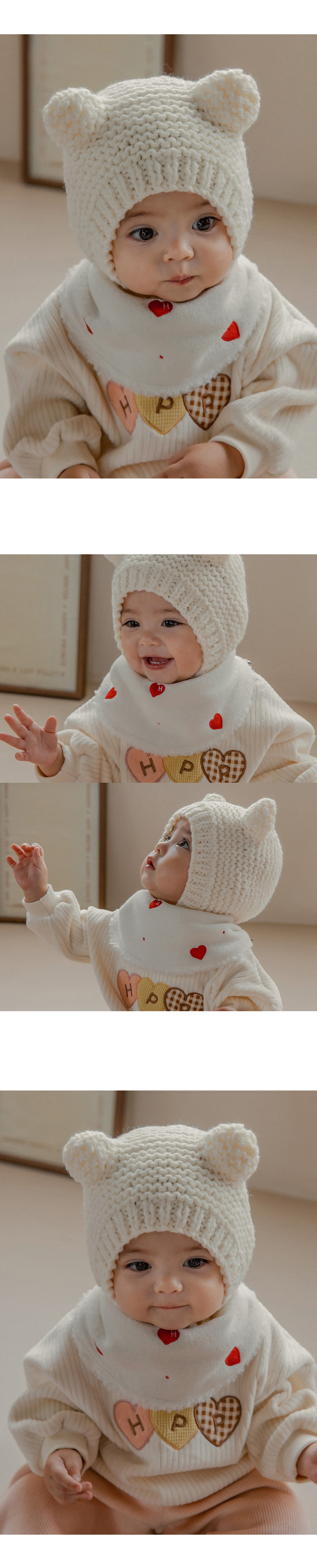 Kids Clara - Korean Baby Fashion - #babyoninstagram - Cupid Snow Baby Banana Bib (set of 5) - 4