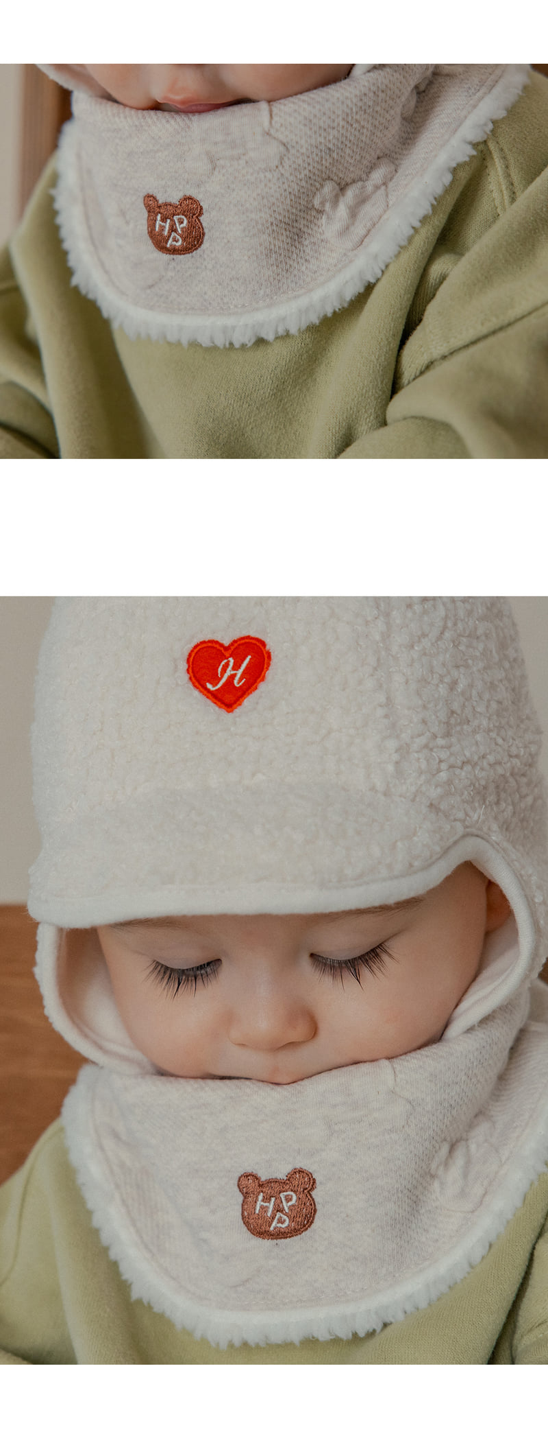 Kids Clara - Korean Baby Fashion - #babyootd - Arty Snow Baby Banana Bib (set of 5) - 3