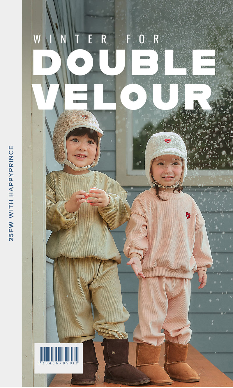 Kids Clara - Korean Baby Fashion - #babyootd - Honeydew Double Velour Jumpsuit