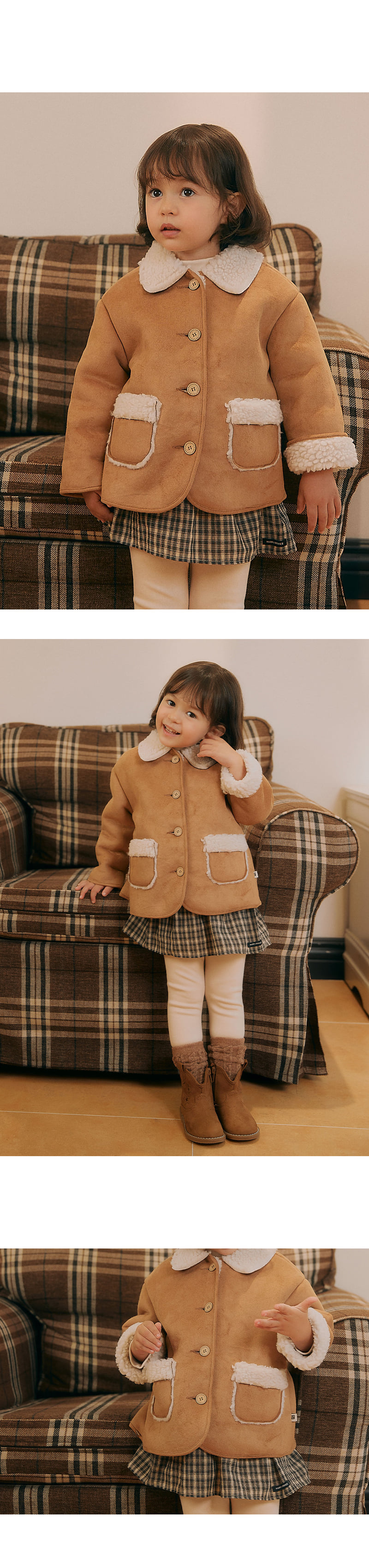 Kids Clara - Korean Baby Fashion - #babyootd - Cherry Layered Skirt - 7