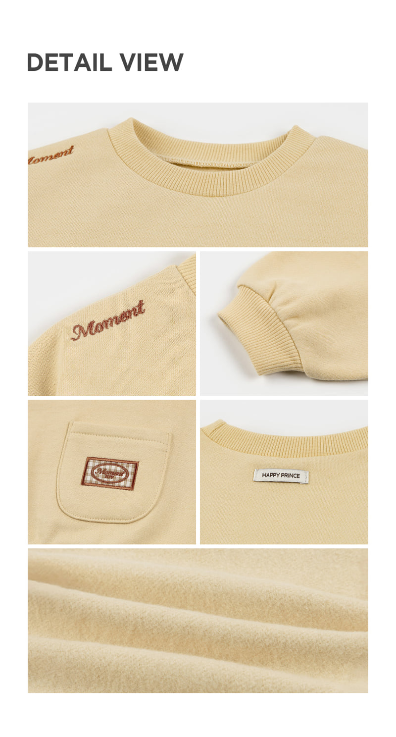Kids Clara - Korean Baby Fashion - #babyootd - Pudding Brushed Baby Sweatshirt - 6